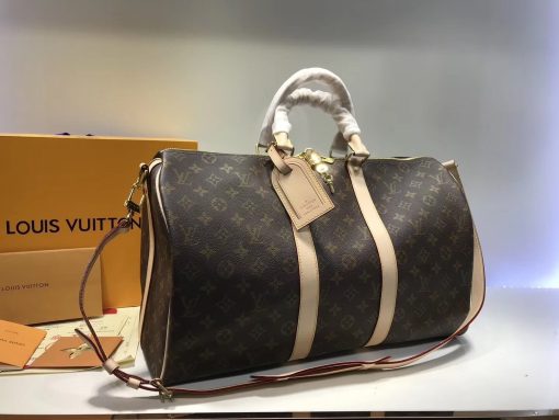 Louis Vuitton Monogram Canvas Keepall Bandouliere 45  M41418 - Image 10