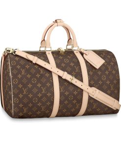 Louis Vuitton Monogram Canvas Keepall Bandouliere 50 M41416