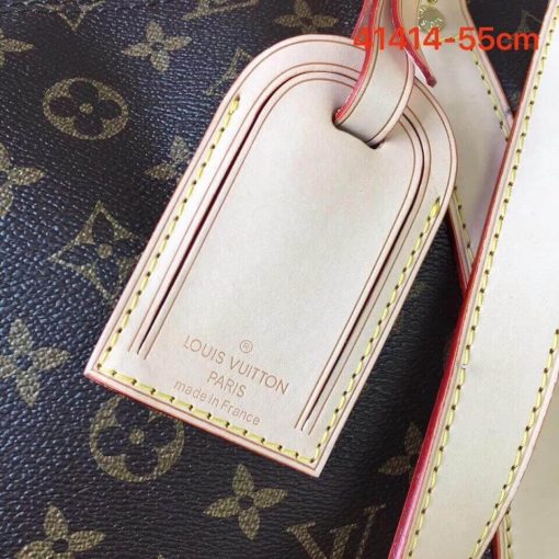 Louis Vuitton Monogram Canvas Keepall Bandouliere 55 M41414 - Image 5