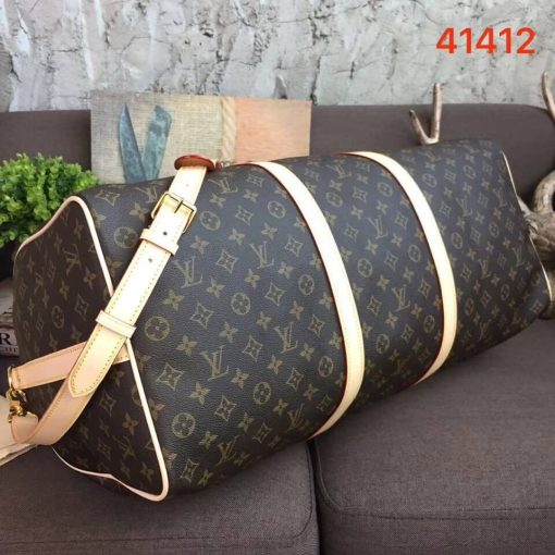 Louis Vuitton Monogram Canvas Keepall Bandouliere 55cm M41412 - Image 4