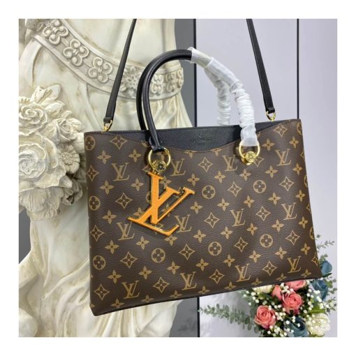 Louis Vuitton Monogram Canvas LV Riverside M40135 Black