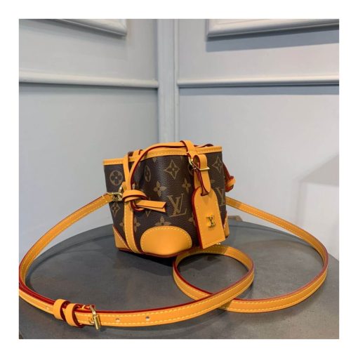 Louis Vuitton Monogram Canvas Mini Bucket Bag M57099 - Image 3