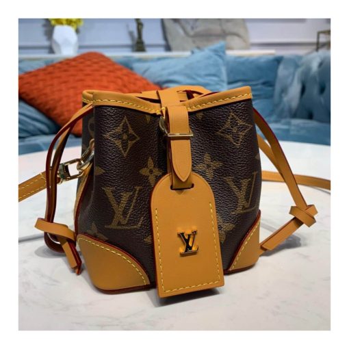 Louis Vuitton Monogram Canvas Mini Bucket Bag M57099 - Image 5