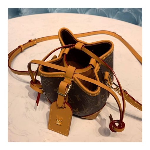 Louis Vuitton Monogram Canvas Mini Bucket Bag M57099 - Image 7