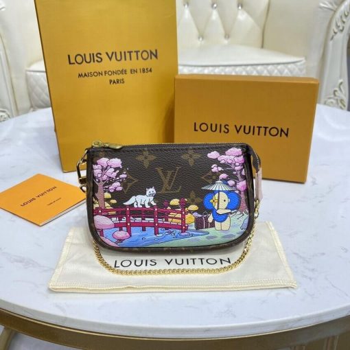Louis Vuitton Monogram Canvas Mini Pochette Accessoires M45905 - Image 4