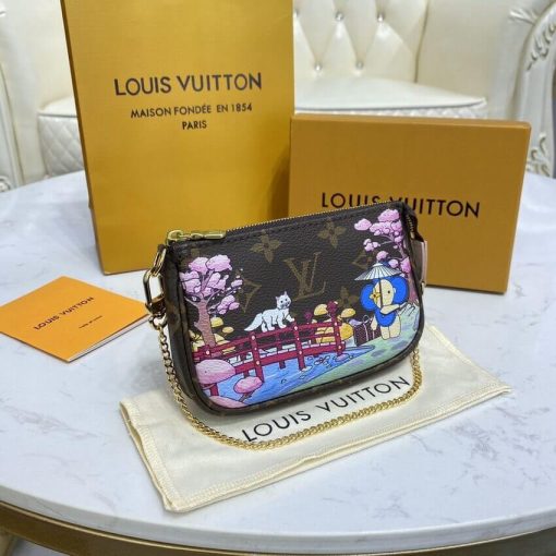 Louis Vuitton Monogram Canvas Mini Pochette Accessoires M45905 - Image 5