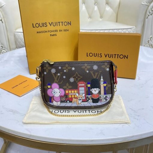 Louis Vuitton Monogram Canvas Mini Pochette Accessoires M80863 - Image 4