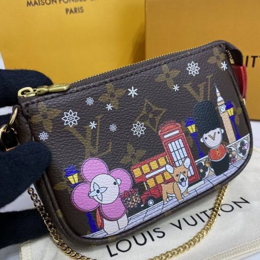 Louis Vuitton Monogram Canvas Mini Pochette Accessoires M80863 - Image 8