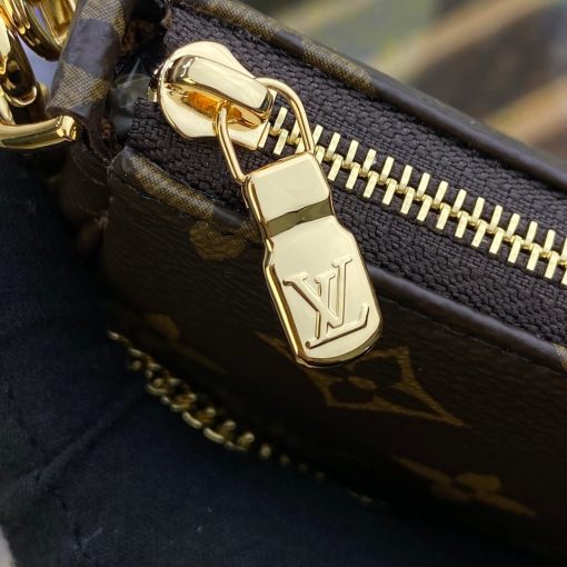 Louis Vuitton Monogram Canvas Mini Pochette Accessoires On Chain M82510 - Image 13