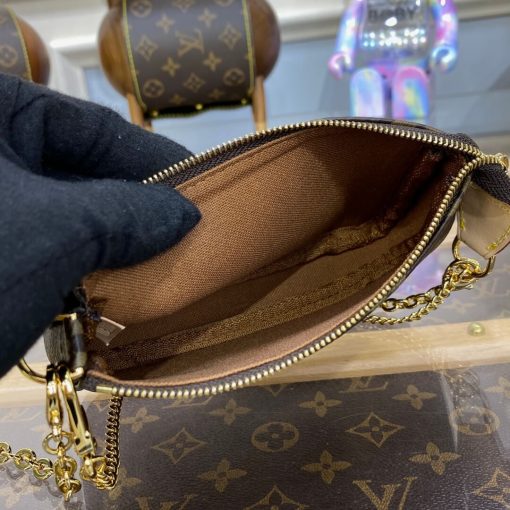 Louis Vuitton Monogram Canvas Mini Pochette Accessoires On Chain M82510 - Image 16
