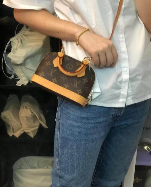 Louis Vuitton Monogram Canvas Nano Alma Bag M82717 - Image 3