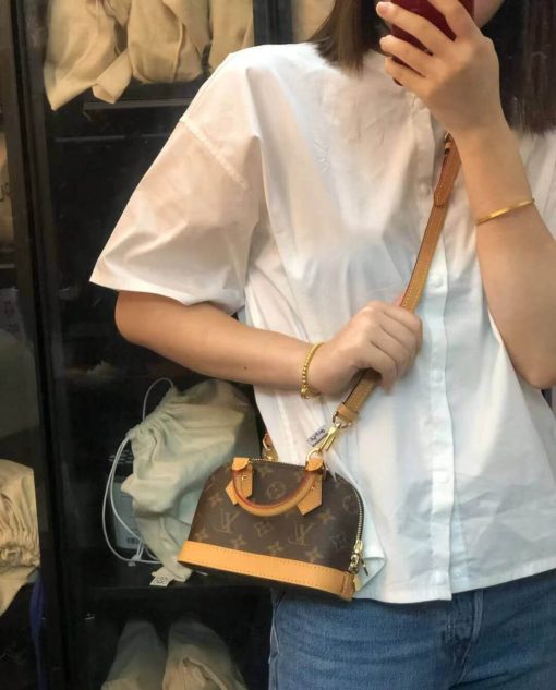 Louis Vuitton Monogram Canvas Nano Alma Bag M82717 - Image 4