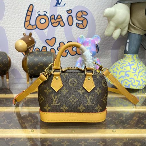 Louis Vuitton Monogram Canvas Nano Alma Bag M82717 - Image 5