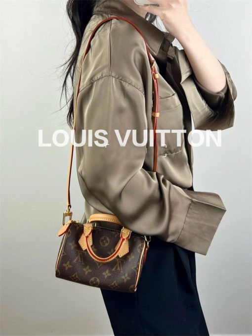 Louis Vuitton Monogram Canvas Nano Speedy M81085 - Image 4