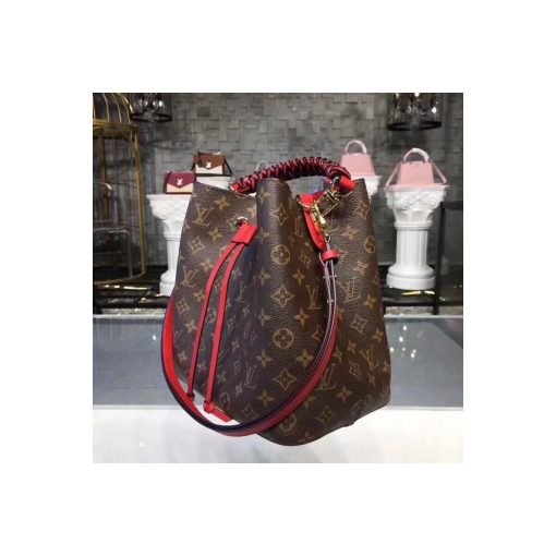 Louis Vuitton Monogram Canvas NeoNoe M43985 Red - Image 3