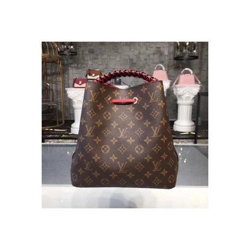 Louis Vuitton Monogram Canvas NeoNoe M43985 Red - Image 4