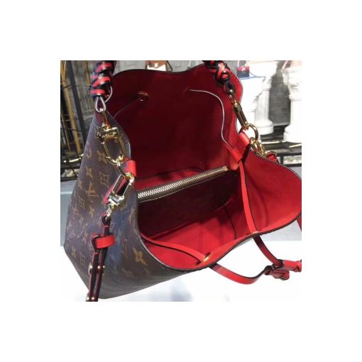 Louis Vuitton Monogram Canvas NeoNoe M43985 Red - Image 8