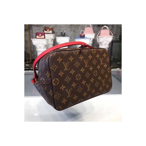 Louis Vuitton Monogram Canvas NeoNoe M43985 Red - Image 9