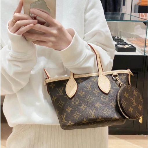 Louis Vuitton Monogram Canvas Neverfull BB M46705 Beige - Image 2