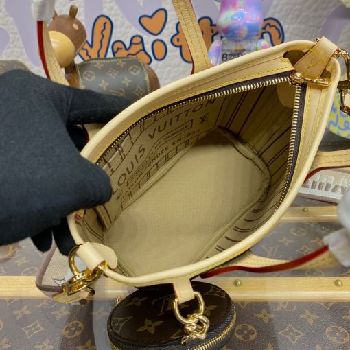 Louis Vuitton Monogram Canvas Neverfull BB M46705 Beige - Image 12