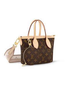 Louis Vuitton Monogram Canvas Neverfull BB M46705 Beige