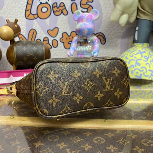 Louis Vuitton Monogram Canvas Neverfull BB M46785 M46786 Beige - Image 15