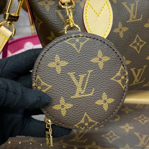 Louis Vuitton Monogram Canvas Neverfull BB M46785 M46786 Beige - Image 16