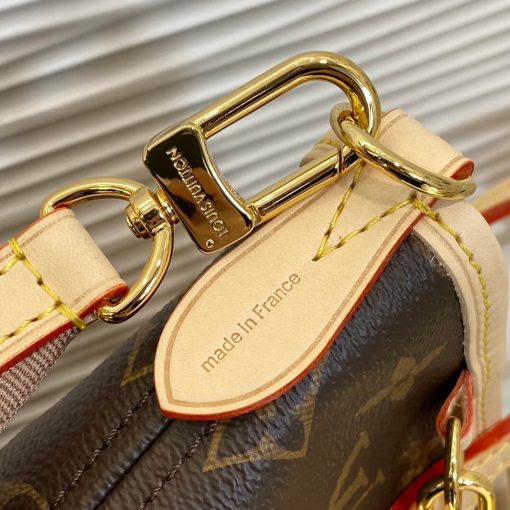 Louis Vuitton Monogram Canvas Neverfull BB M46785 M46786 Beige - Image 6