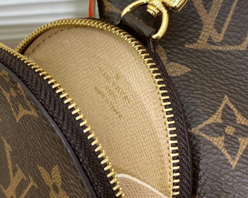 Louis Vuitton Monogram Canvas Neverfull BB M46785 M46786 Beige - Image 9