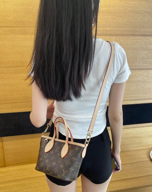 Louis Vuitton Monogram Canvas Neverfull BB Natural Strap - Image 2