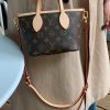 Louis Vuitton Monogram Canvas Neverfull BB Natural Strap