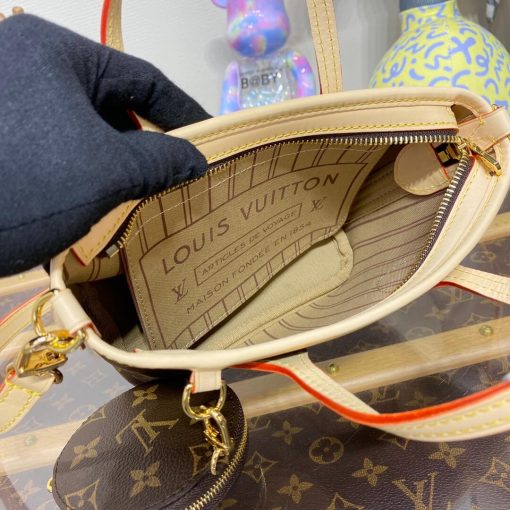 Louis Vuitton Monogram Canvas Neverfull BB Natural Strap - Image 14