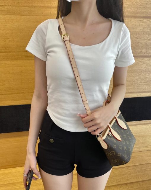 Louis Vuitton Monogram Canvas Neverfull BB Natural Strap - Image 3