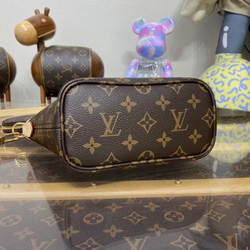 Louis Vuitton Monogram Canvas Neverfull BB Natural Strap - Image 9