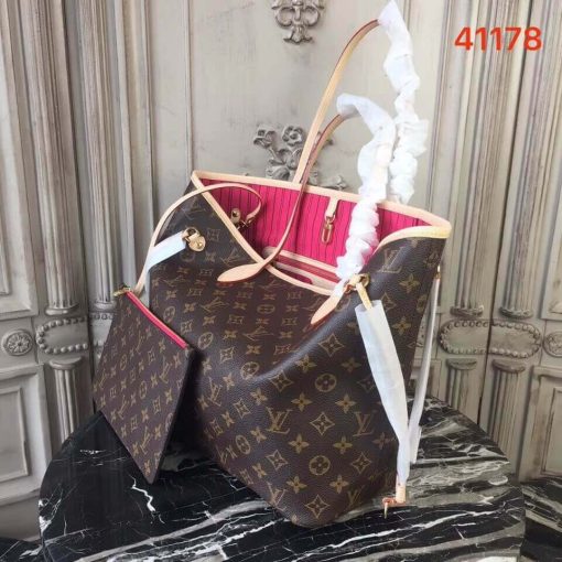 Louis Vuitton Monogram Canvas Neverfull MM M41178 - Image 3