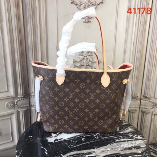 Louis Vuitton Monogram Canvas Neverfull MM M41178 - Image 4