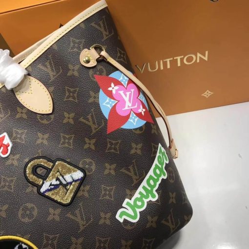 Louis Vuitton Monogram Canvas Neverfull MM M43988 - Image 4