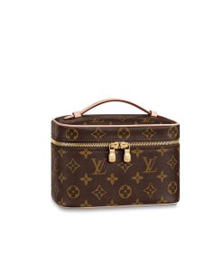 Louis Vuitton Monogram Canvas Nice Cosmetic  Mini M44495