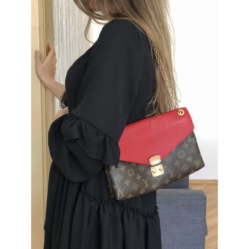 Louis Vuitton Monogram Canvas Pallas Chain M41200 M41201 M41203 Red - Image 2