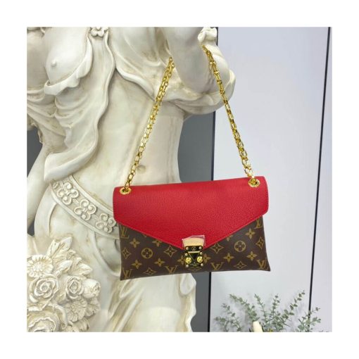 Louis Vuitton Monogram Canvas Pallas Chain M41200 M41201 M41203 Red - Image 3