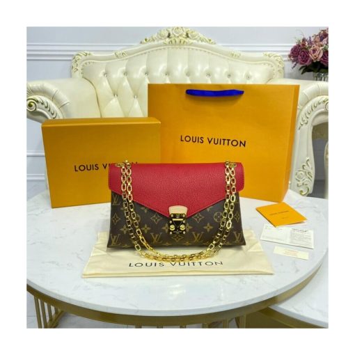Louis Vuitton Monogram Canvas Pallas Chain M41200 M41201 M41203 Red - Image 4