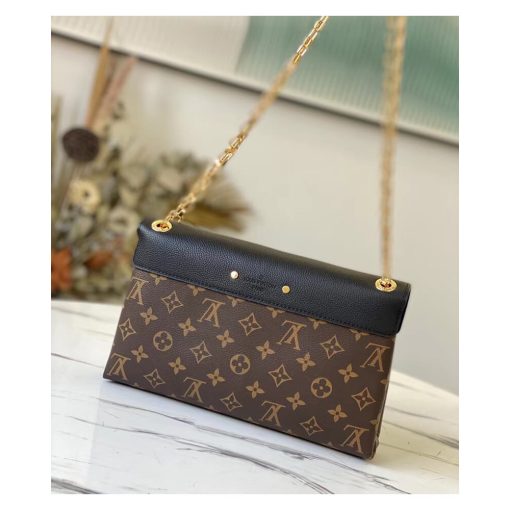 Louis Vuitton Monogram Canvas Pallas Chain M41200 M41201 M41203 Black - Image 6