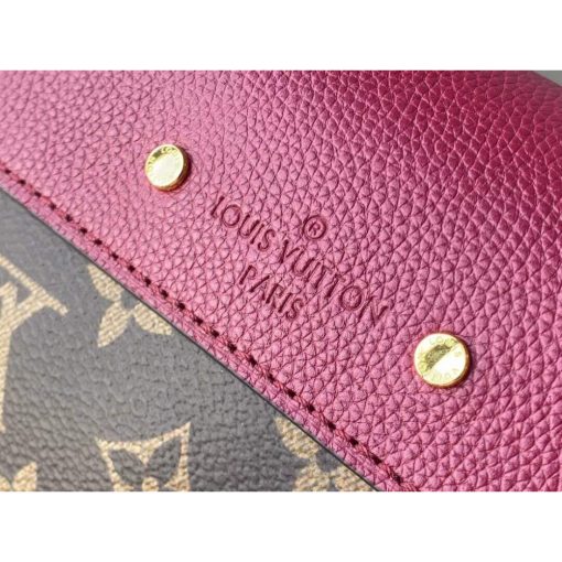 Louis Vuitton Monogram Canvas Pallas Chain M41200 M41201 M41203 Burgundy - Image 8