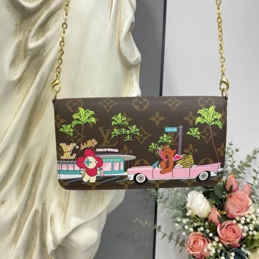 Louis Vuitton Monogram Canvas Pochette Felicie M80859 - Image 3