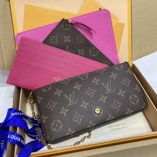 Louis Vuitton Monogram Canvas Pochette Felicie M80992 - Image 13