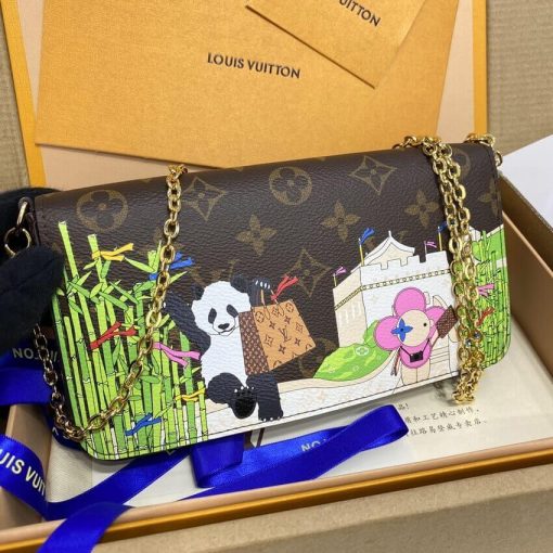 Louis Vuitton Monogram Canvas Pochette Felicie M80992 - Image 5
