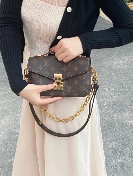 Louis Vuitton Monogram Canvas Pochette Metis East West Bag M46279 - Image 3