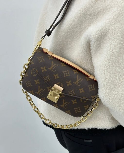 Louis Vuitton Monogram Canvas Pochette Metis East West Bag M46279 - Image 5