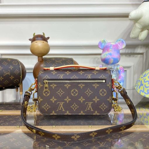 Louis Vuitton Monogram Canvas Pochette Metis East West Bag M46279 - Image 7