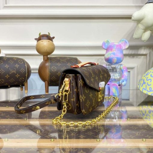 Louis Vuitton Monogram Canvas Pochette Metis East West Bag M46279 - Image 8